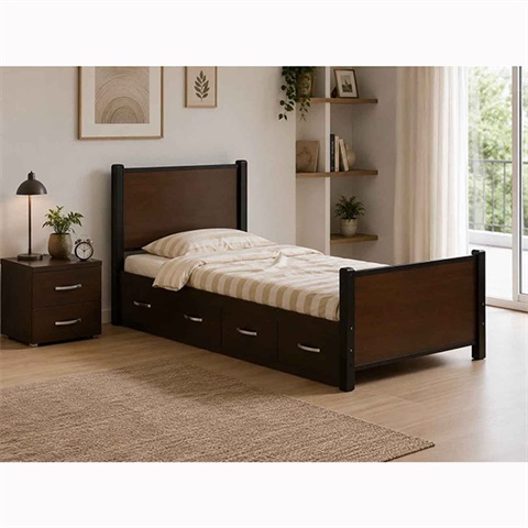 تخت تک نفره فلزی فرشته T 700